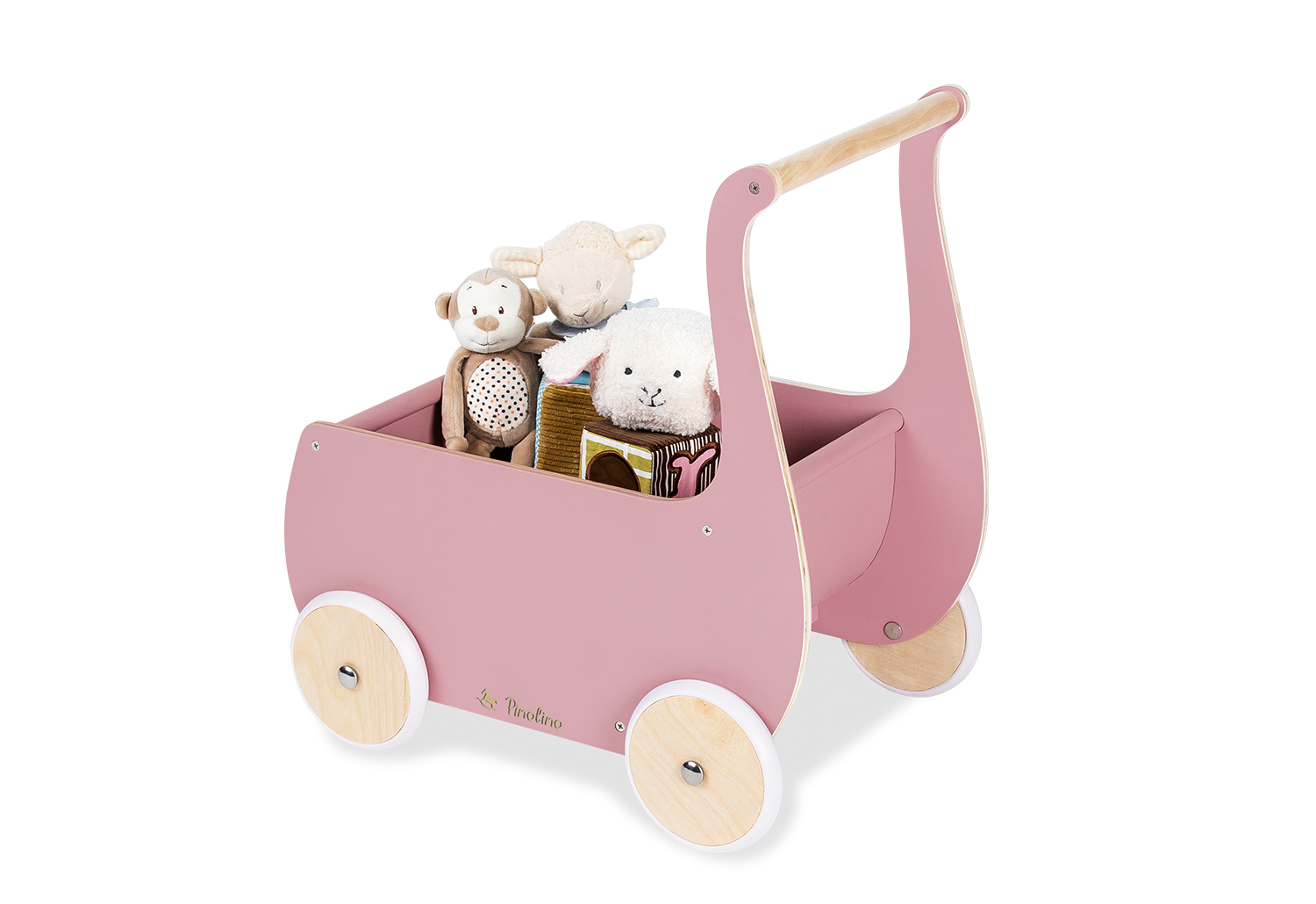 Puppenwagen 'Mette', rosa - Rabattartikel